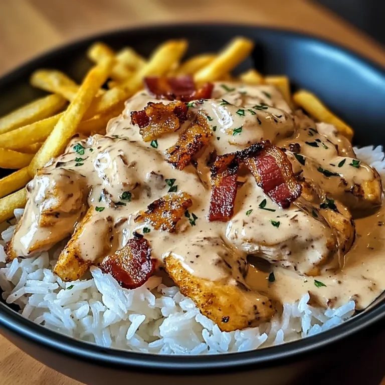 Creamy Chicken Stroganoff with Smoky Bacon