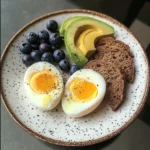 Creamy Soft-Boiled Egg Breakfast Plate
