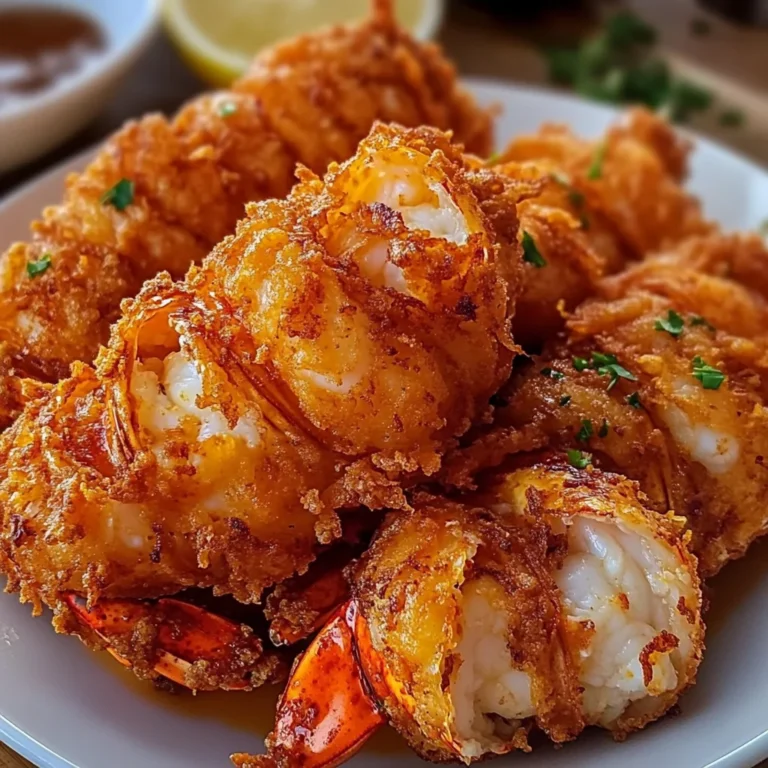 Crispy Fried Lobster Tails