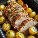 Herb-Roasted Chicken Breast with Baby Potatoes