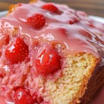 Strawberry Pound Cake with Strawberry Glaze